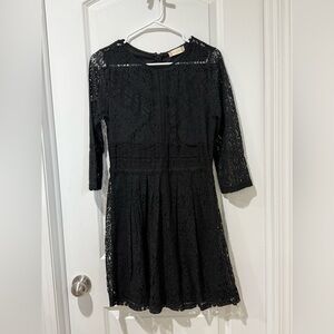 Altar'd State Black Lace Dress